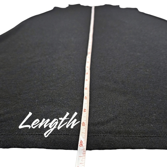 Double Zero Elevated Basic Black Midi Tank Dress | Minimalist Stretch Knit M - Picture 8 of 9